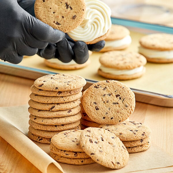 Chocolate Chip Cookie Wafer 3" – XRB730FS | Joy Cone Co. | 480 Count Per Case | Ice Cream Sandwich Making |  Distributor Canada | Ships Free Within Canada on Orders Above CAD $199 - Image 2