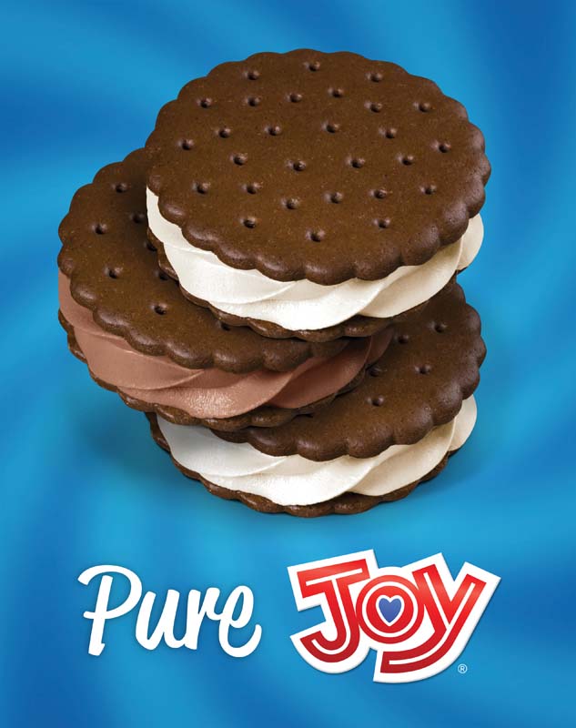 Chocolate Scalloped Round Wafer 3" - RB127FS | Joy Cone Co. | 810 Count Per Case | Ice Cream Sandwich Making |  Distributor Canada | Ships Free Within Canada on Orders Above CAD $199 - Image 3
