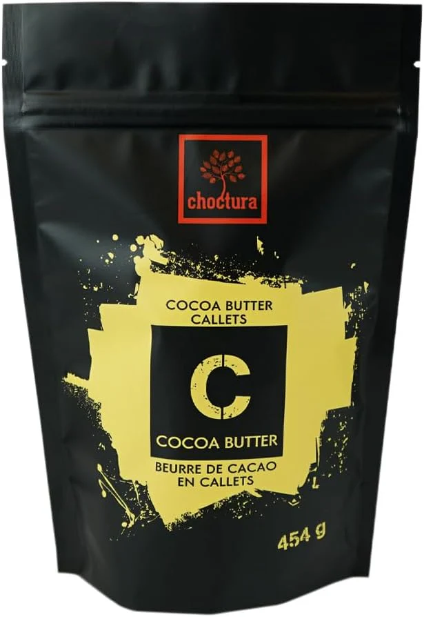 Choctura - Pure Cocoa Butter Callets - 454 g - Ships Free Within Canada on Orders Above CAD $199