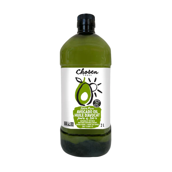 Chosen Foods 100% Pure Avocado Oil - 4 x 2L - Grocery and Food Items - Canadian Distribution - Ships Free Within Canada on Orders Above CAD $199