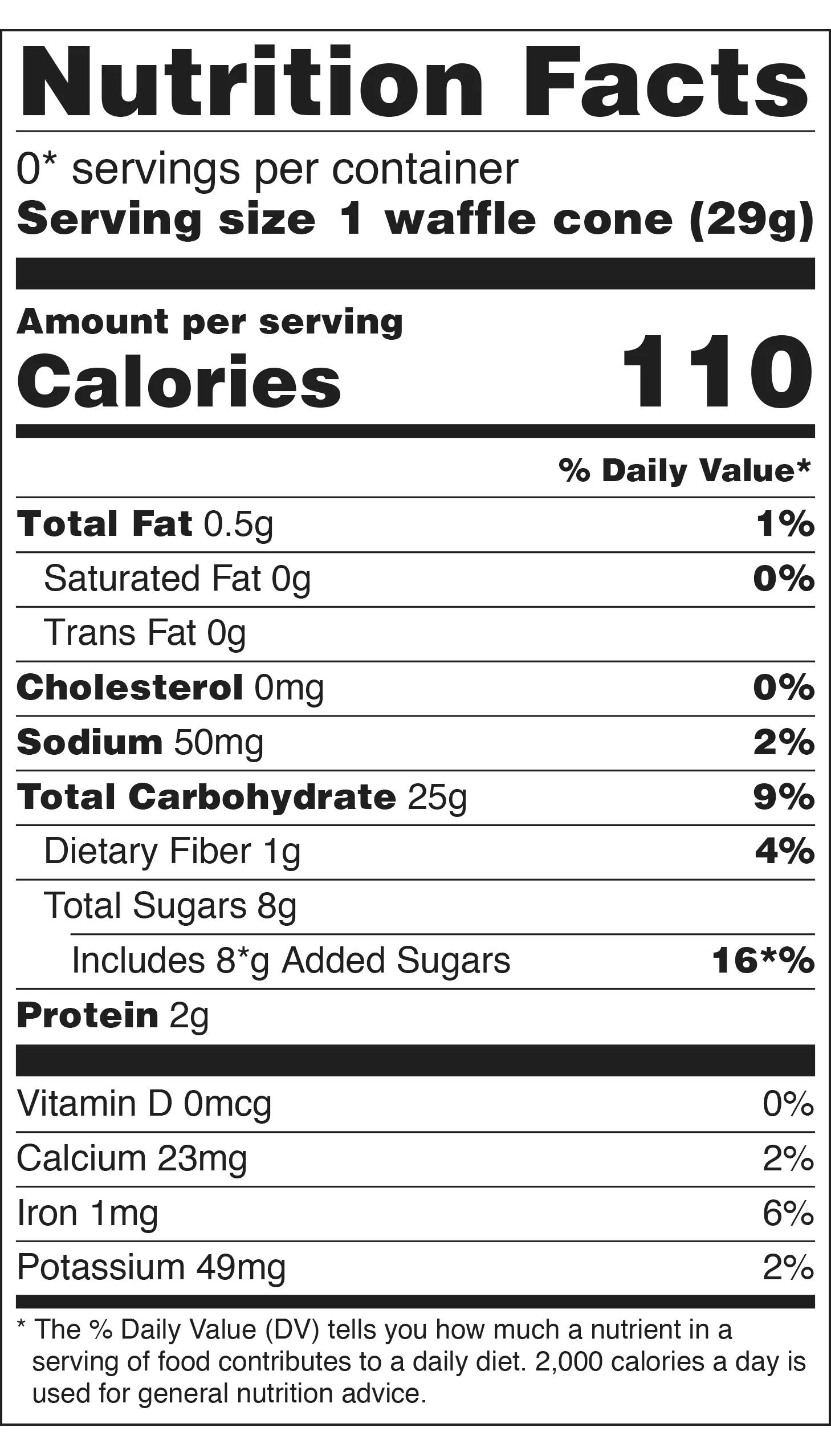 Classic Large Waffle Cone #7192 | Joy Cone Co. | 12/16 Pack | 192 Count Per Case | Cones Distributor Canada - Image 4