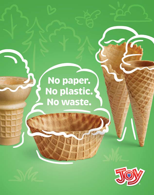 Classic Regular Waffle Cone #6228 | Joy Cone Co. | 12/19 Pack | 228 Count Per Case | Cones Distributor Canada - Image 5