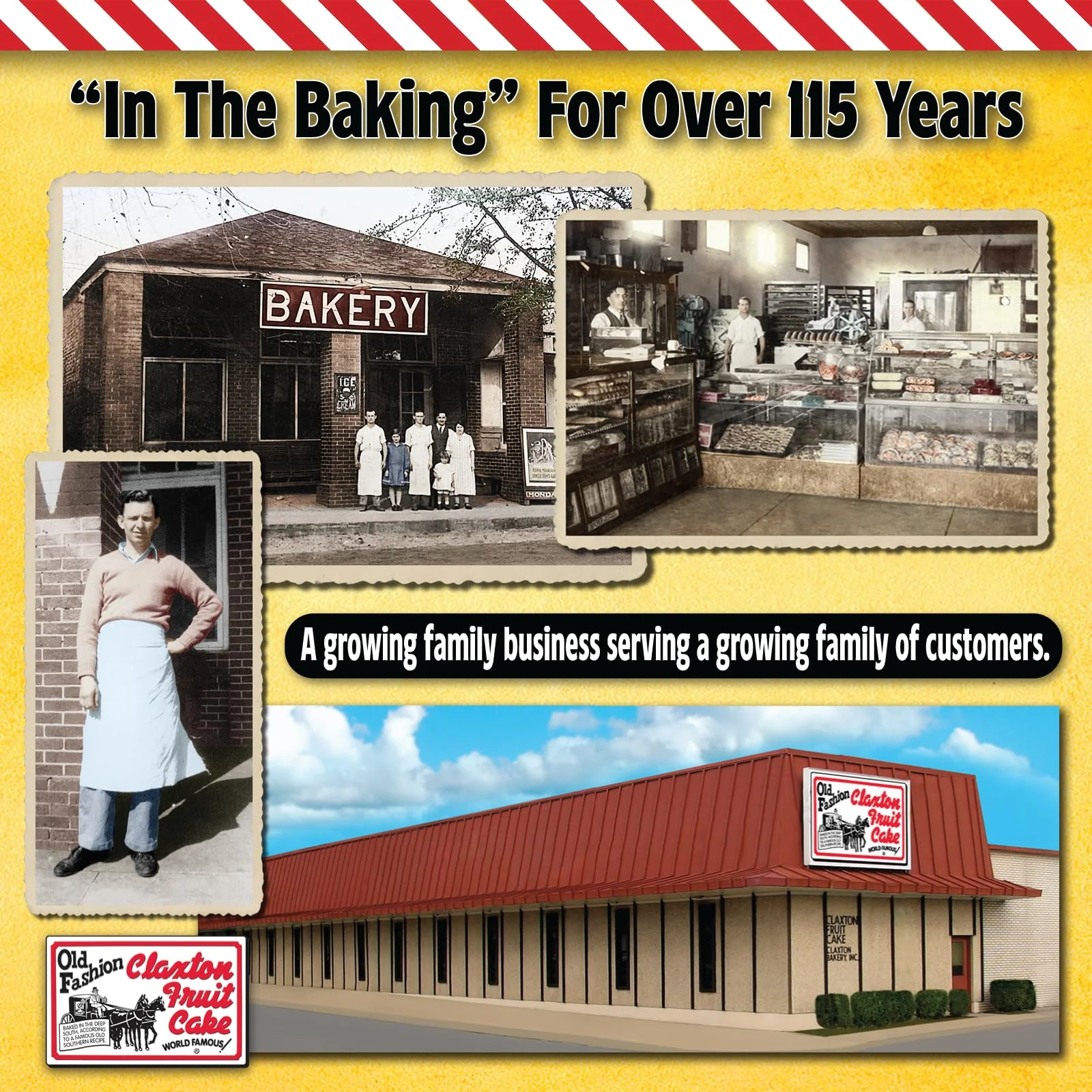 Claxton – Fruit Cake – Dark Recipe – 3 × 1 lb - Canadian Distribution - Ships Free Within Canada on Orders Above CAD $199 - Image 2
