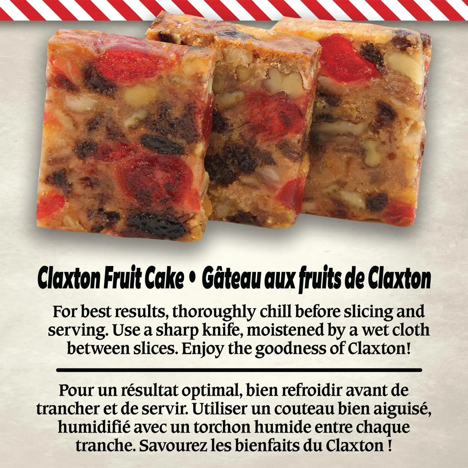 Claxton – Fruit Cake – Dark Recipe – 3 × 1 lb - Canadian Distribution - Ships Free Within Canada on Orders Above CAD $199 - Image 4