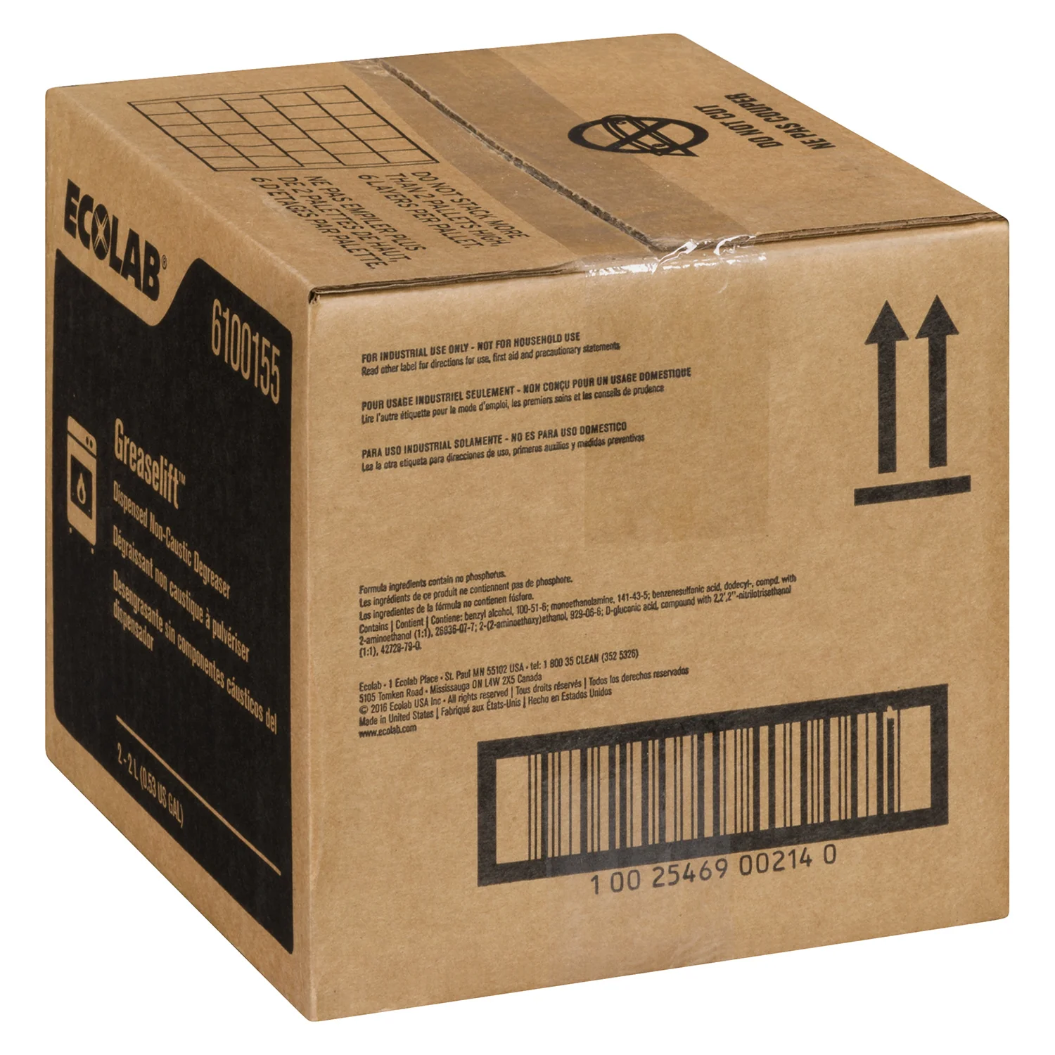 Cleaner Degreaser Greaselift Dispenser - 2 x 2 L - Ecolab - Packaging and Accessories - Restaurant Supplies and Equipment - Canadian Distribution - Image 2