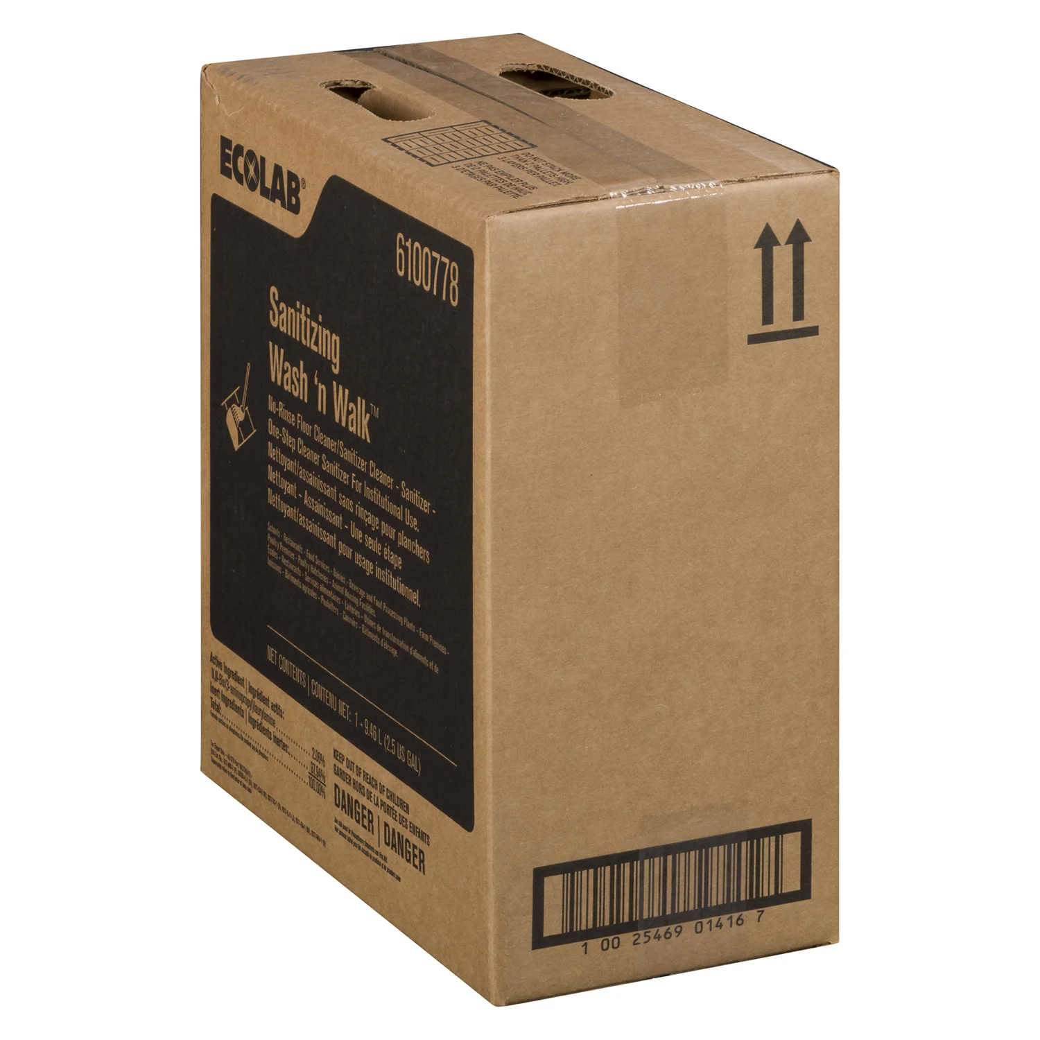 Cleaner Floor Wash 'N Walk - 1 x 9.46 L - Ecolab - Packaging and Accessories - Restaurant Supplies and Equipment - Canadian Distribution - Image 2