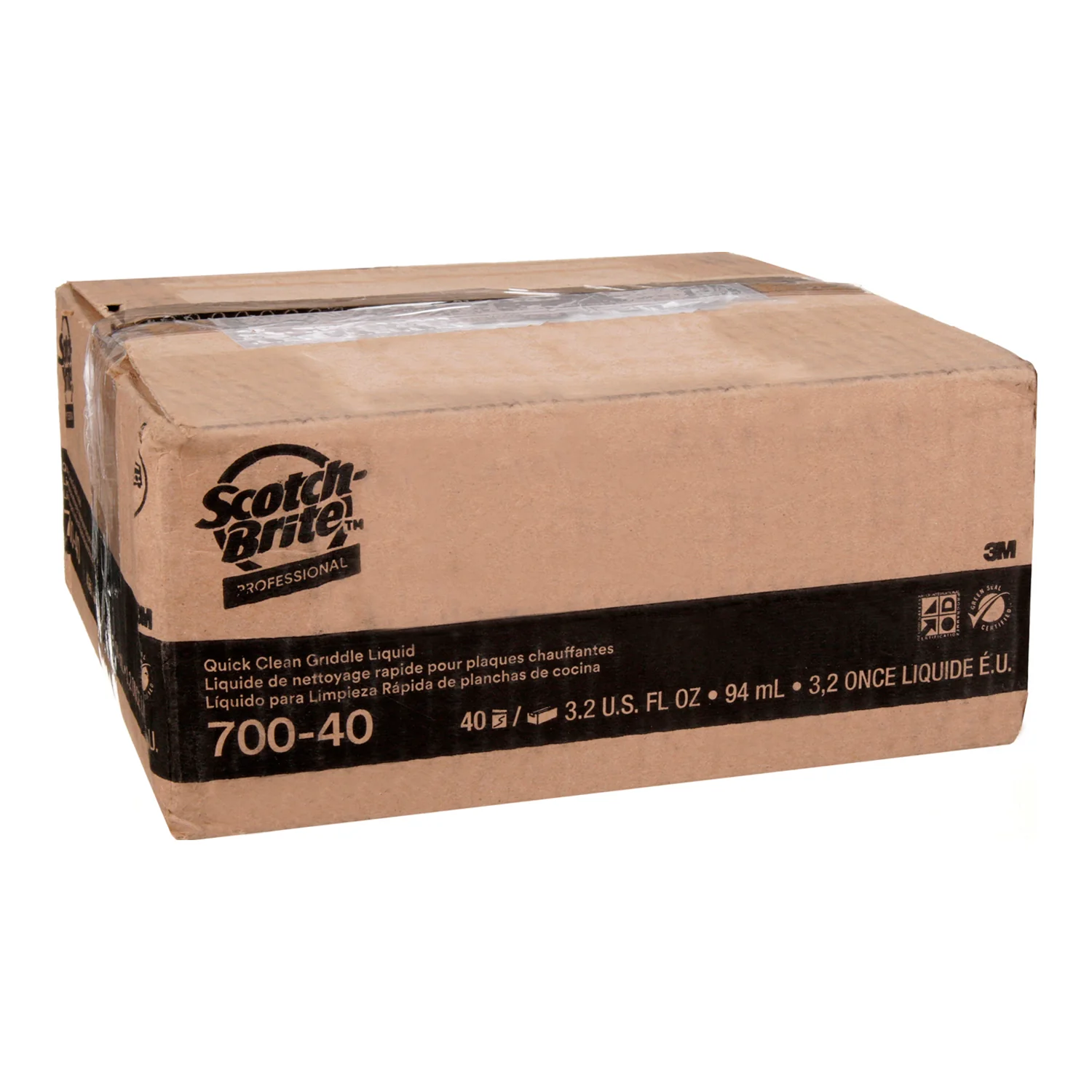 Cleaner Grill Quickclean Packet - 40 x 3.2 oz - Scotch-brite - Packaging and Accessories - Restaurant Supplies and Equipment - Canadian Distribution - Image 2