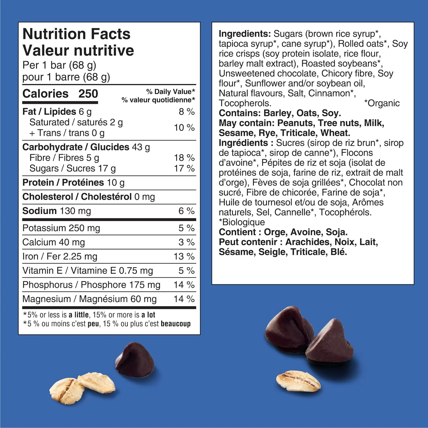 Clif Bar – Energy Bars – Chocolate Chip – 15 Pack (1.02 kg) – Ships Free Within Canada on Orders Above CAD $199 - Image 2