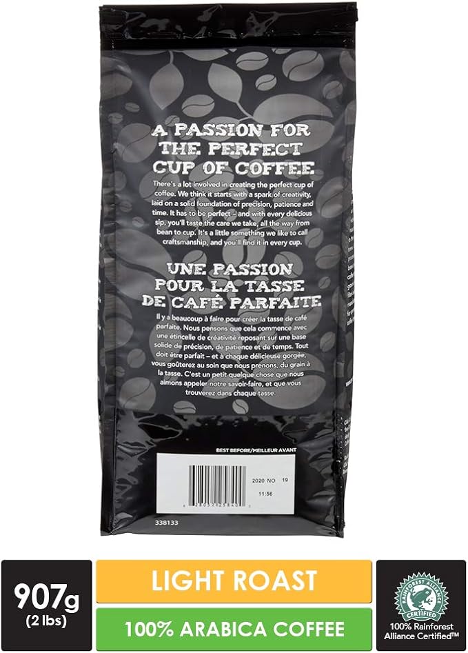 Club Coffee Craft Roasters | Club A - Whole Bean Bag - Case of 8 x 2 LB Bags - Ships Free Within Canada on Orders Above CAD $199 - Image 2