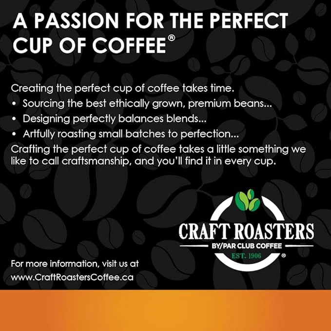 Club Coffee Craft Roasters | Creamy Caramel Single Serve Pods | 120 Count (20 Count, Pack of 6) | Compostable Coffee Pods | Keurig Brewer Compatible | Rainforest Alliance Certified - Ships Free Within Canada on Orders Above CAD $199 - Image 4