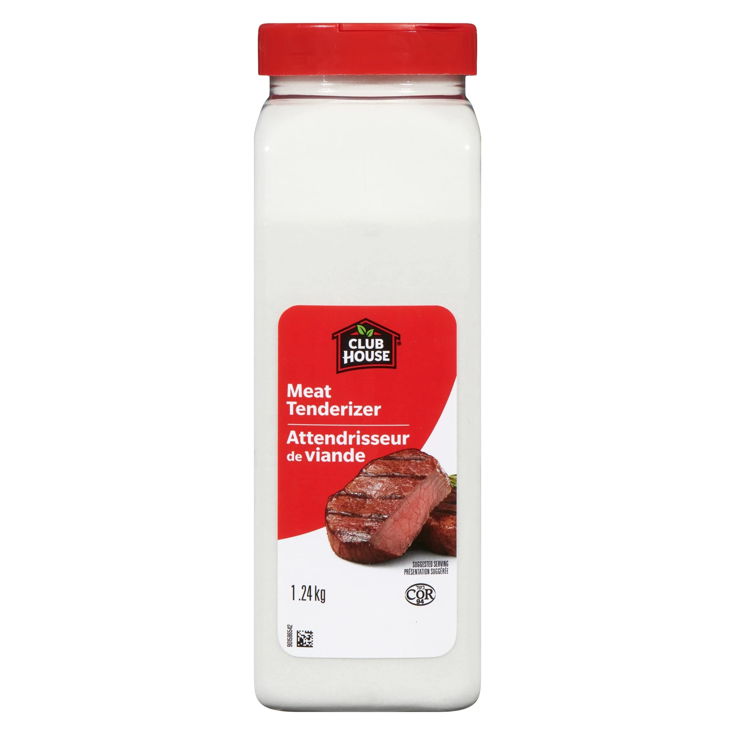 Club House Meat Tenderizer - Natural Herbs & Spices, 1.24kg - Canadian Distribution - Ships Free Within Canada on Orders Above CAD $199