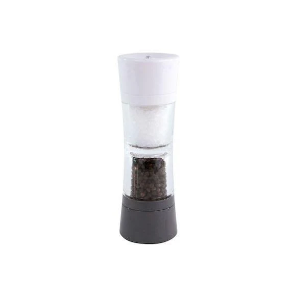 COLE & MASON Lincoln White & Grey Duo Salt & Pepper Mill, 7.5 in (19 cm) - Canadian Distribution - Ships Free Within Canada on Orders Above CAD $199
