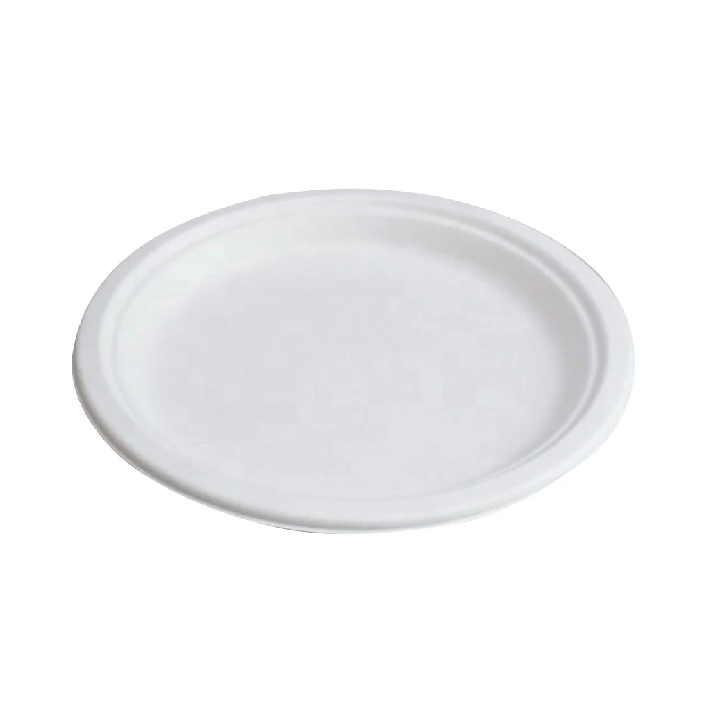 Compostable Plates - 1000 plates per case - Sold By The Case - Image 2