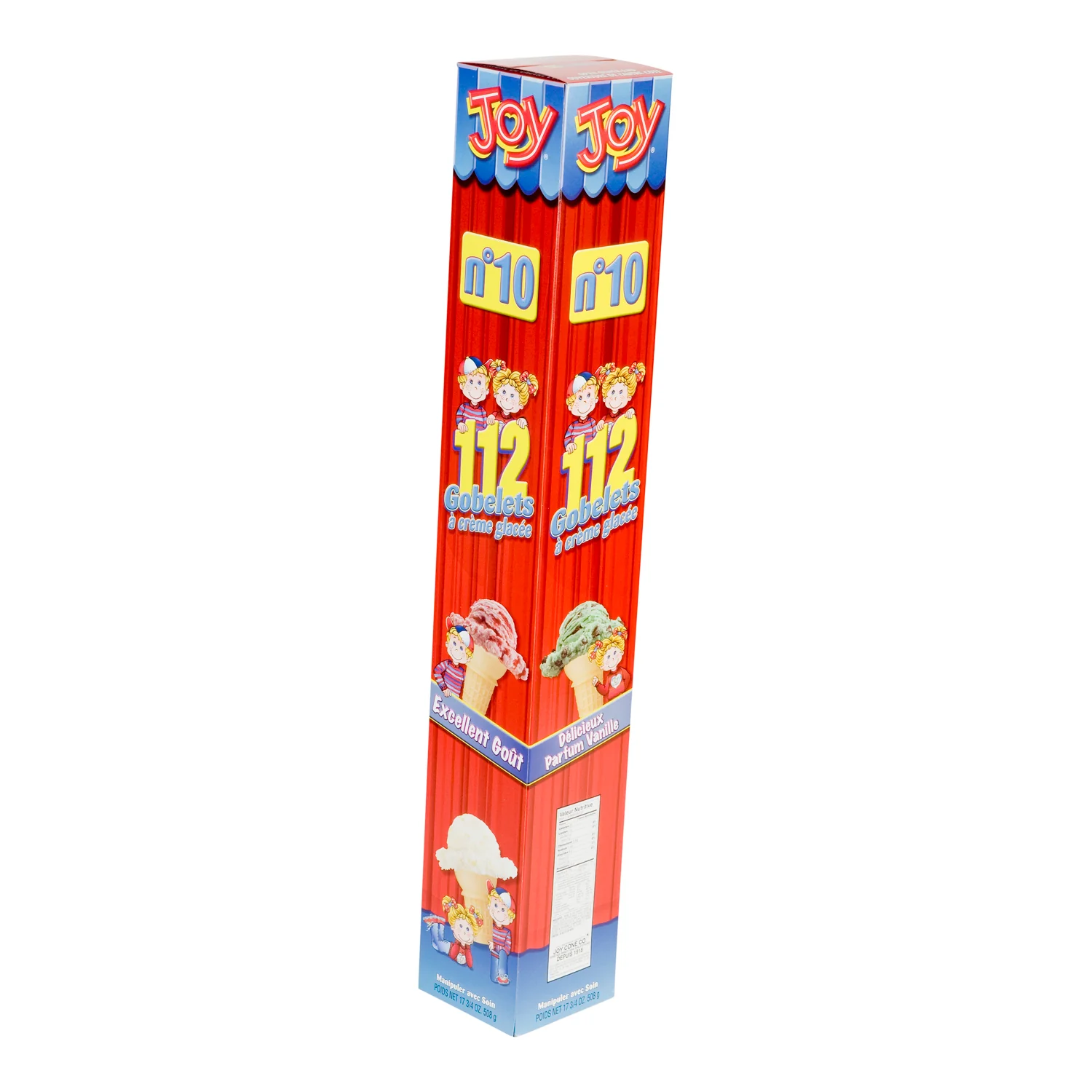Cone Ice Cream #10 - 896 count - Joy Cone - Restaurant and Foodservice Ingredients - Canadian Distribution - Ships Free Within Canada on Orders Above CAD $199 - Image 4