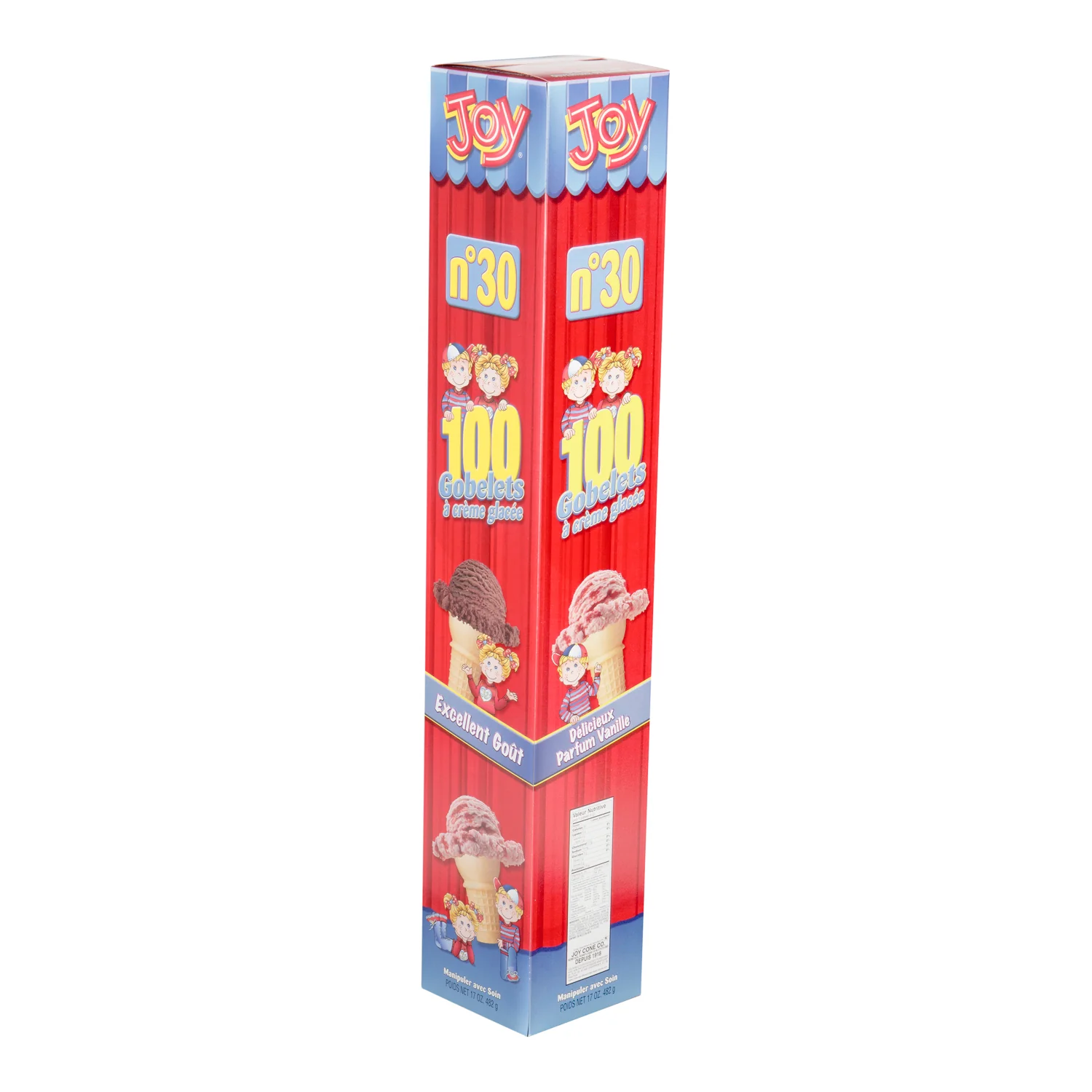 Cone Ice Cream Dispenser #30 - 6 x 100 count - Joy - Restaurant and Foodservice Ingredients - Canadian Distribution - Ships Free Within Canada on Orders Above CAD $199 - Image 3