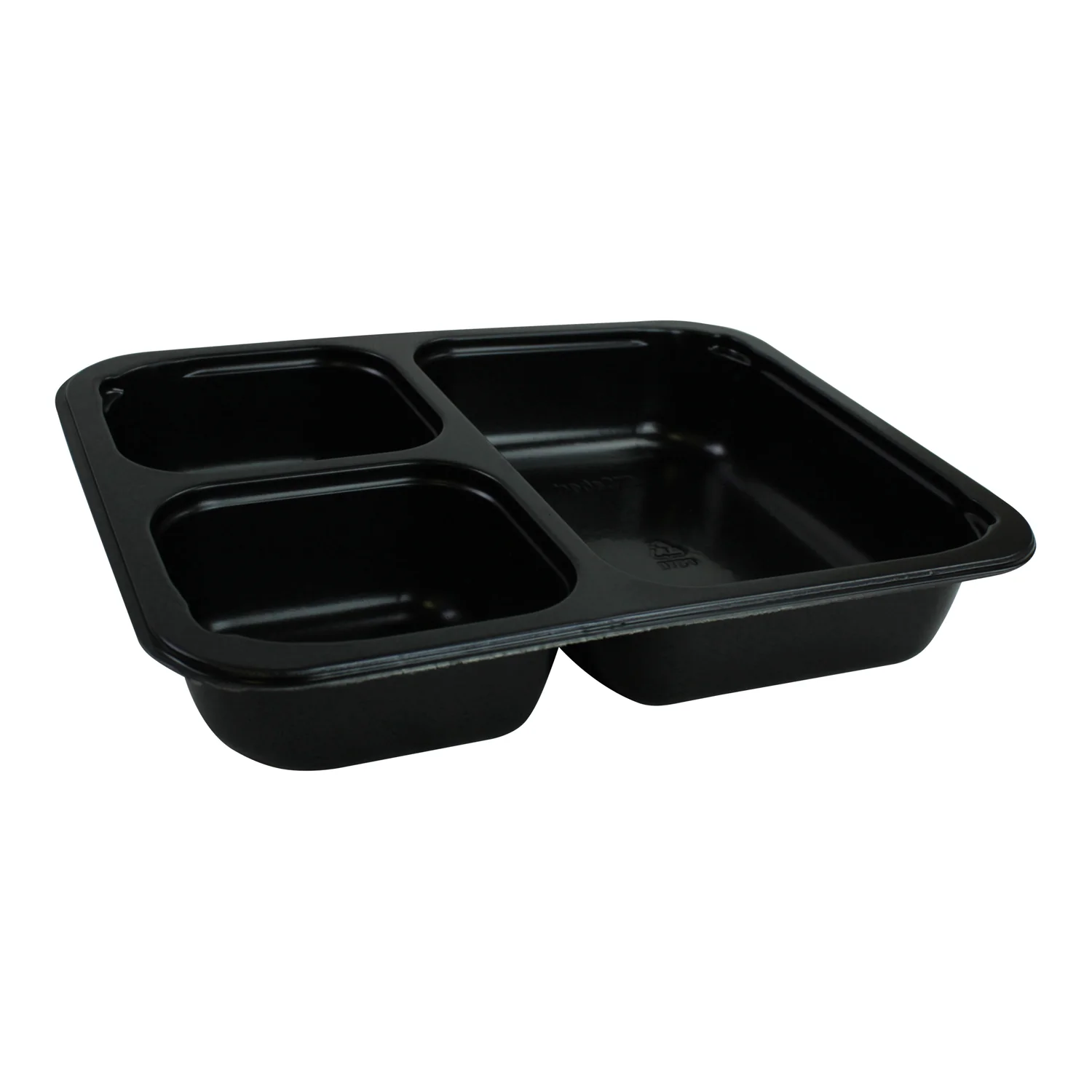 Container Plastic 3 Compartments Hot CPET - 1 x 390 count - Sabert - Packaging and Accessories - Restaurant Supplies and Equipment - Canadian Distribution - Image 2