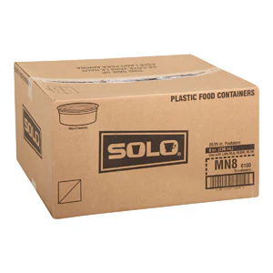 Container Plastic Deli Translucent 8 oz. - 20 x 25 count - Solo Cup - Packaging and Accessories - Restaurant Supplies and Equipment - Canadian Distribution - Image 7