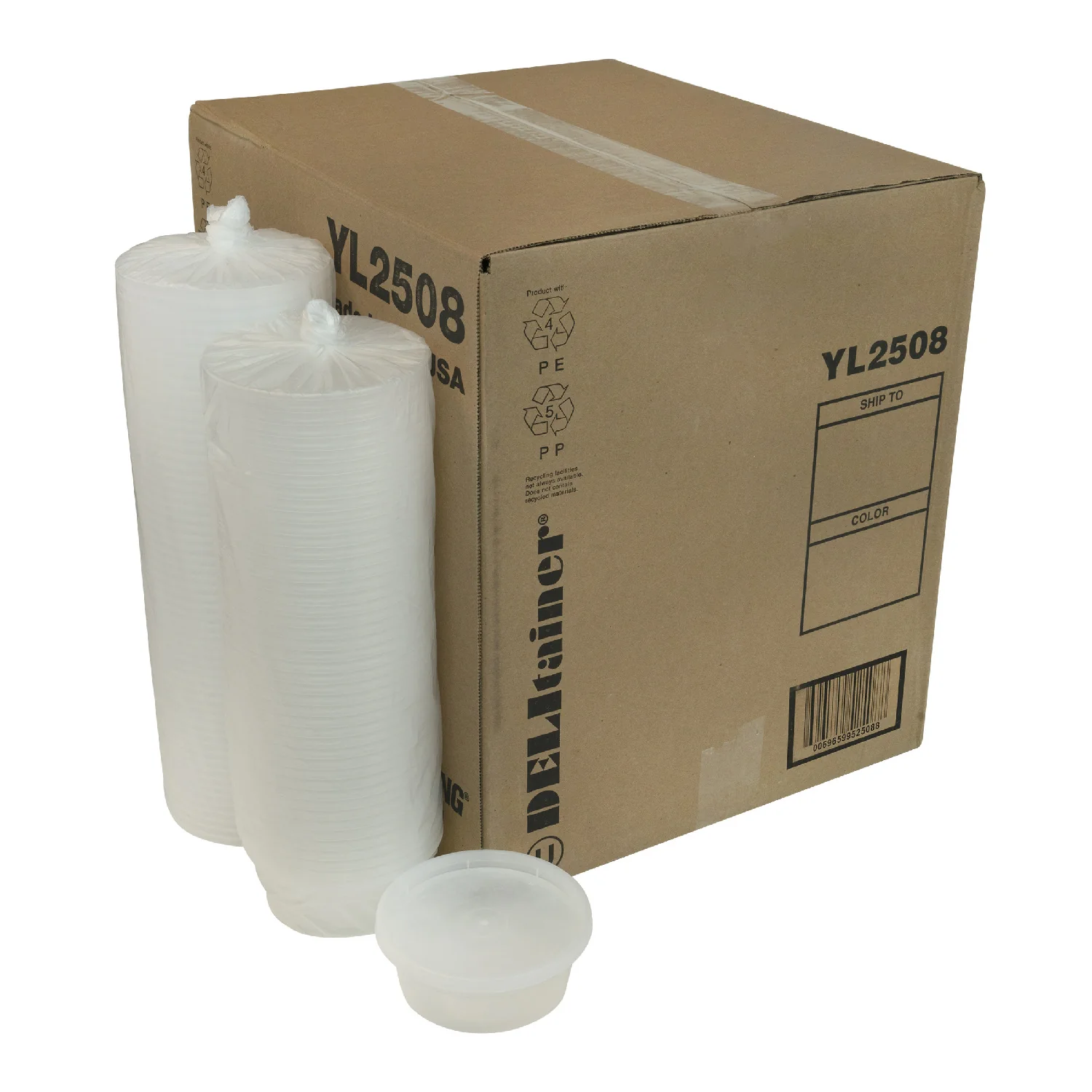 Container Plastic Deli Translucent With Lid - 240 x 8 oz - Delitainer - Packaging and Accessories - Restaurant Supplies and Equipment - Canadian Distribution - Image 10
