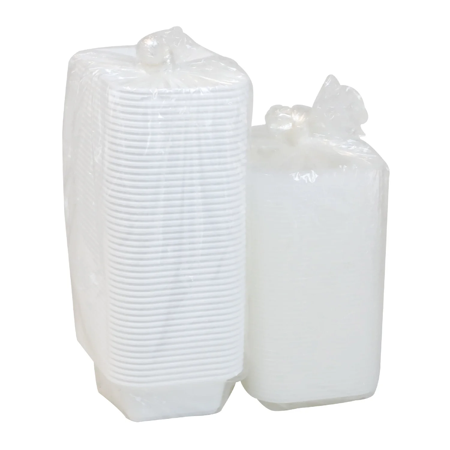 Container Plastic Rectangle White with Lid - 150 x 12 oz - Versatainer - Packaging and Accessories - Restaurant Supplies and Equipment - Canadian Distribution - Image 3