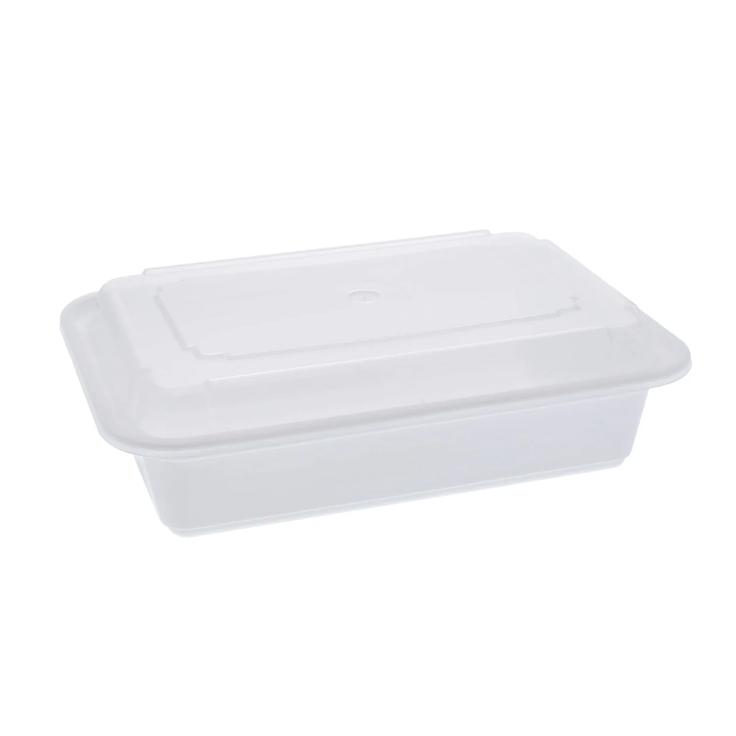 Container Plastic Rectangle White with Lid - 150 x 38 oz - Versatainer - Packaging and Accessories - Restaurant Supplies and Equipment - Canadian Distribution - Image 2