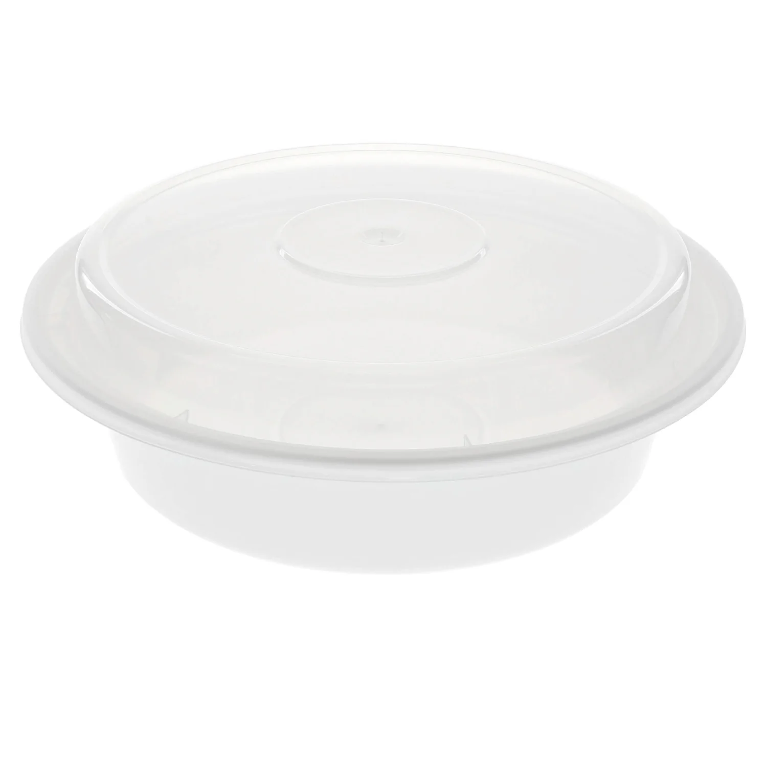 Container Plastic Round White with Lid - 150 x 24 oz - Versatainer - Packaging and Accessories - Restaurant Supplies and Equipment - Canadian Distribution