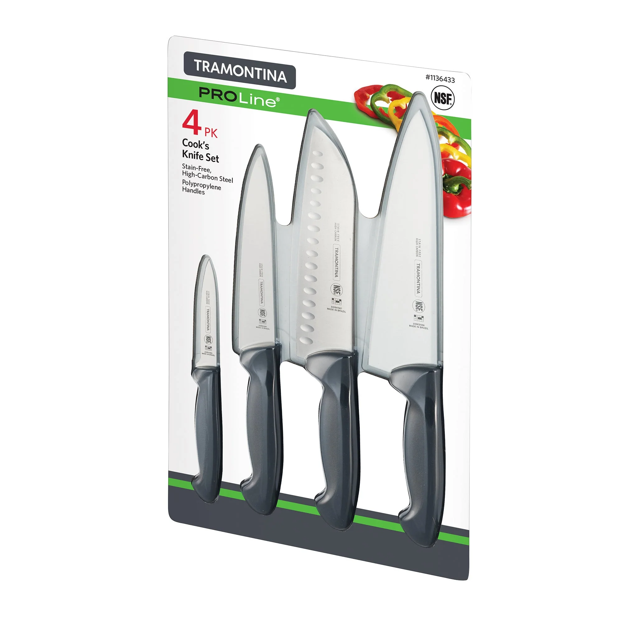 Cook’s Knife Set - 4 Pieces - Tramontina - Restaurant Equipment and Smallwares - Canadian Distribution - Image 2