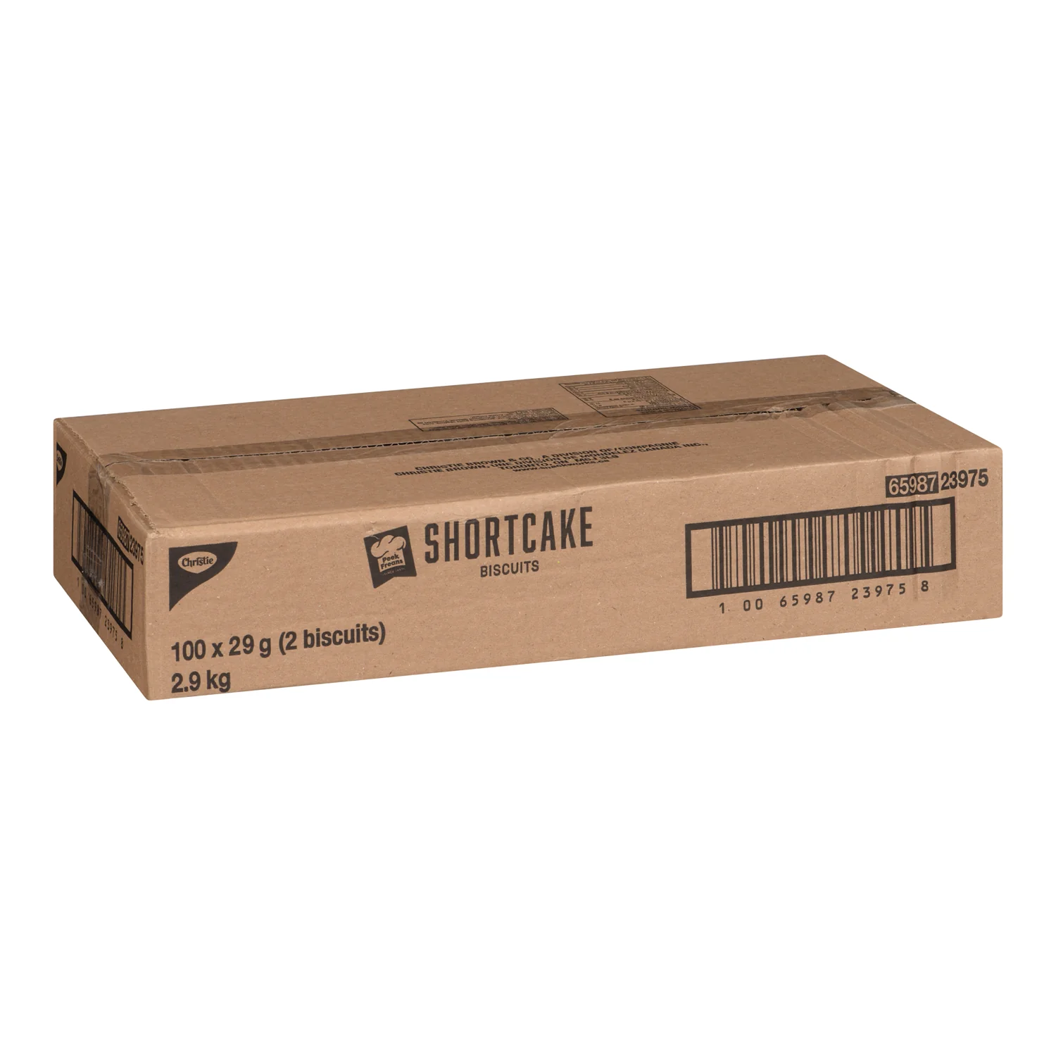 Cookie Shortcake - 200 count - Peek Frean - Restaurant and Foodservice Ingredients - Canadian Distribution - Ships Free Within Canada on Orders Above CAD $199 - Image 2