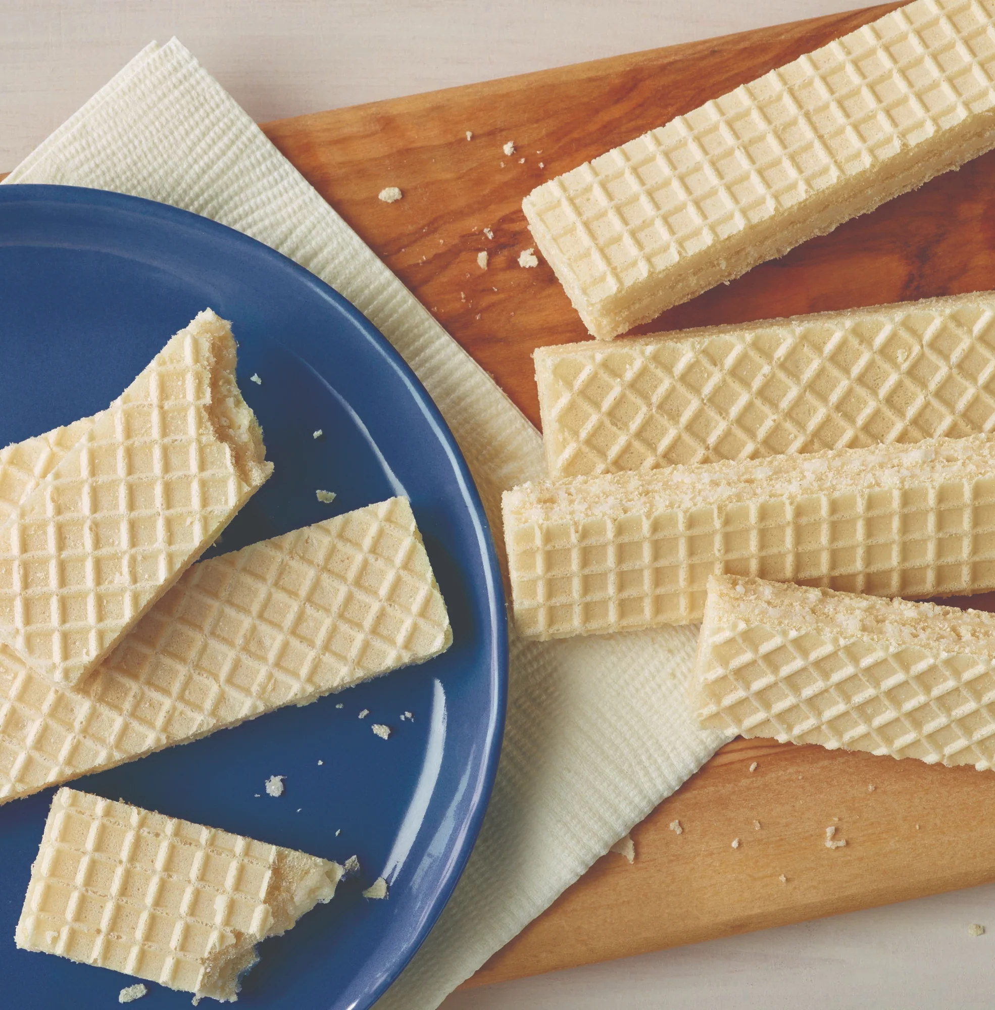 Cookie Vanilla Wafer Sugar-Free - 12 x 250 g - Voortman - Restaurant and Foodservice Ingredients - Canadian Distribution - Ships Free Within Canada on Orders Above CAD $199 - Image 3