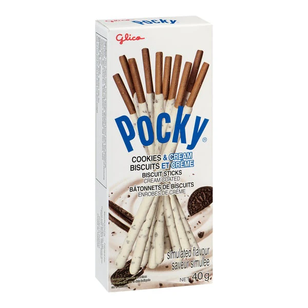 Cookies And Cream - 40 x 40 g - Pocky - Canadian Distribution - Ships Free Within Canada on Orders Above CAD $199 - Image 5