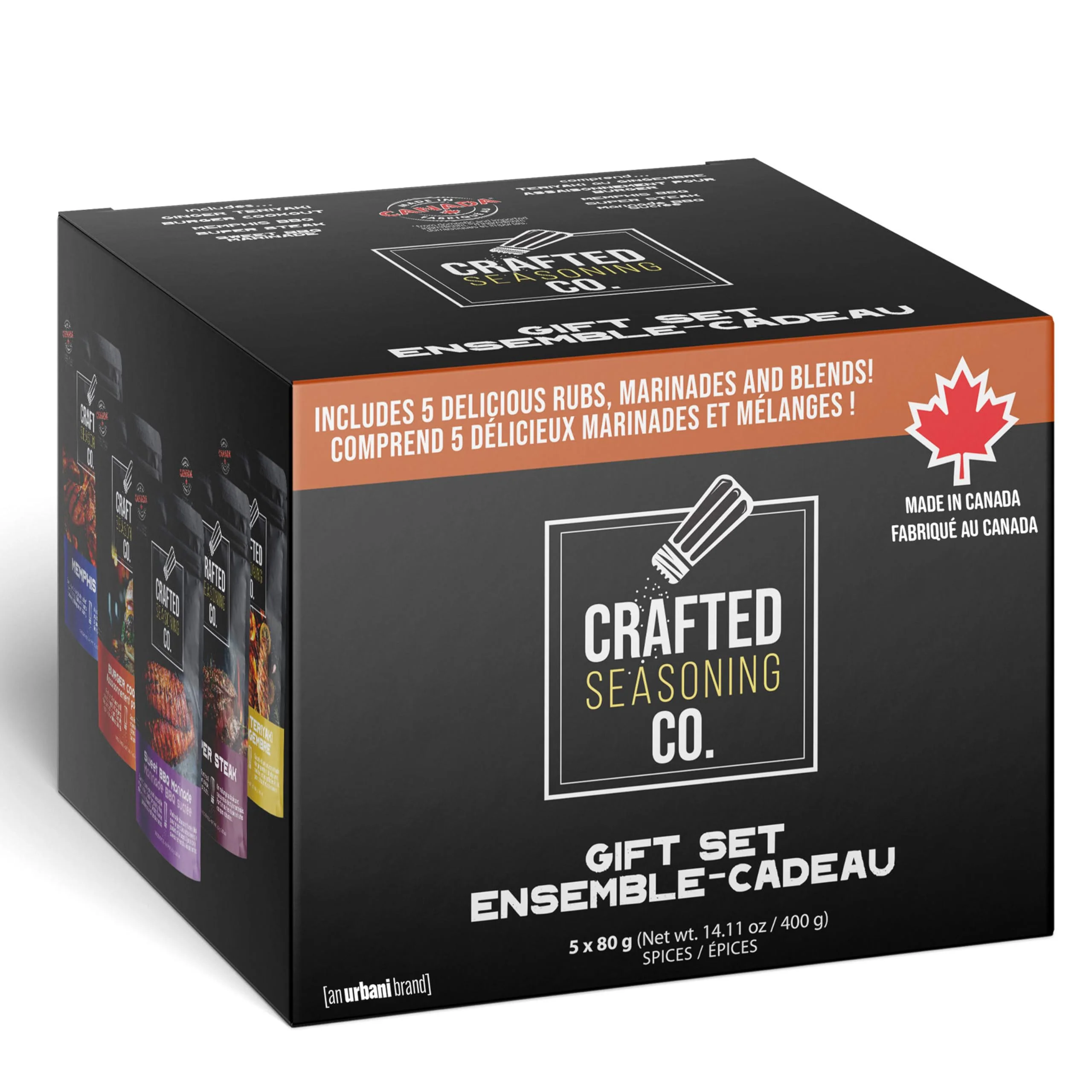 Crafted Seasoning Co. – BBQ Rubs & Spices Gift Box – 5 Pack - Canadian Distribution - Ships Free Within Canada on Orders Above CAD $199 - Image 7