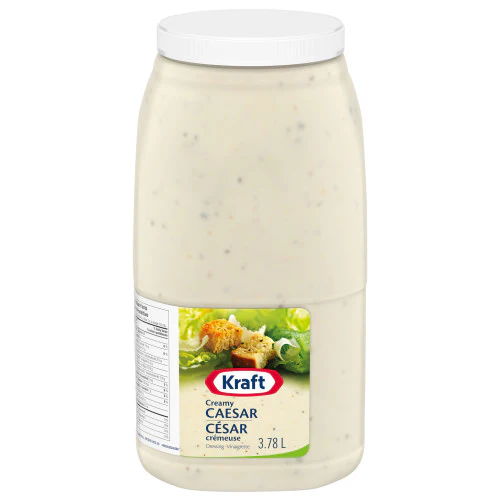 Creamy Caesar Dressing - Kraft - Foodservice - 2 x 3.78L/Case - Ships Free Within Canada on Orders Above CAD $199