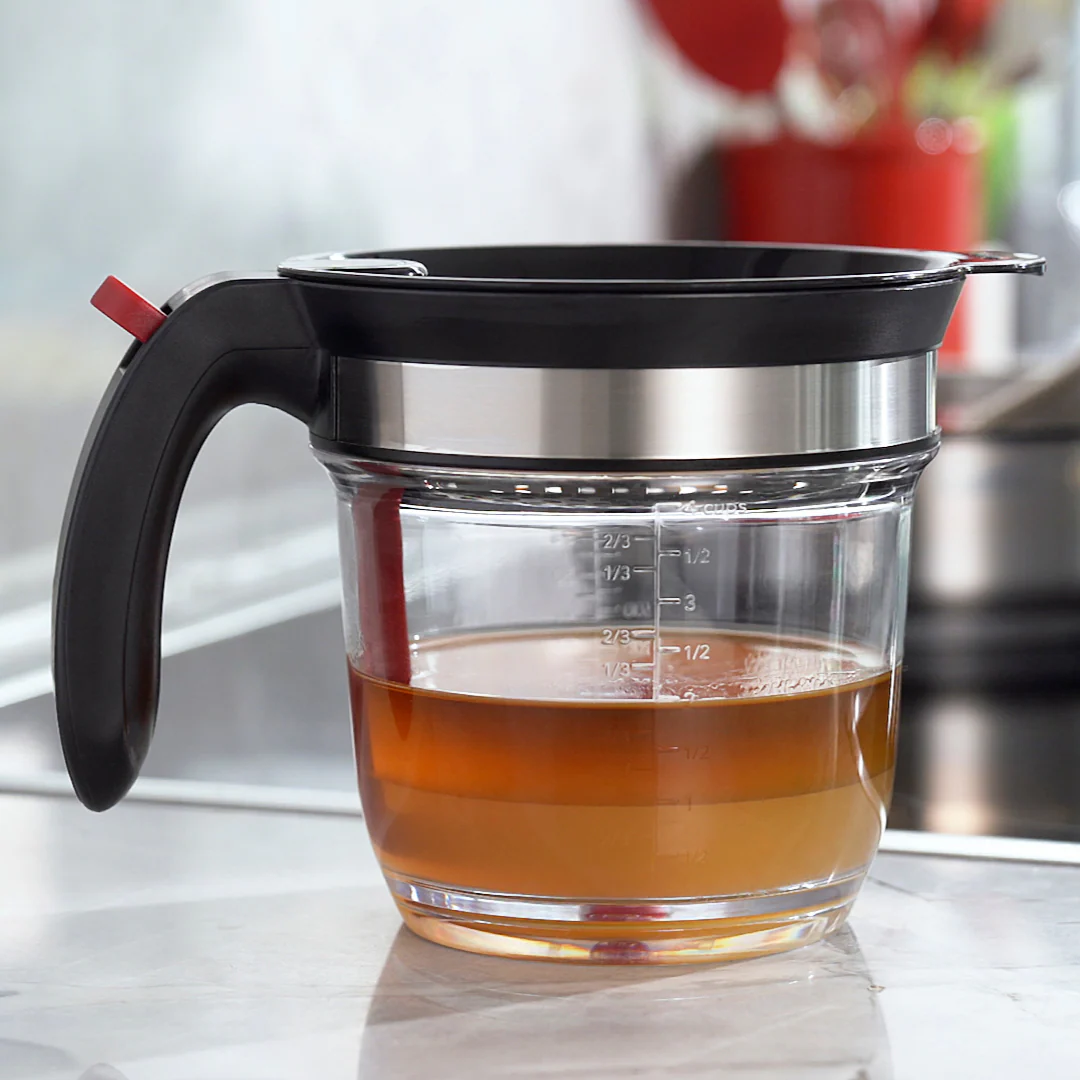 CUISIPRO Gravy & Fat Separator, Tritan, 1 L (4 Cup) - Canadian Distribution - Ships Free Within Canada on Orders Above CAD $199 - Image 3