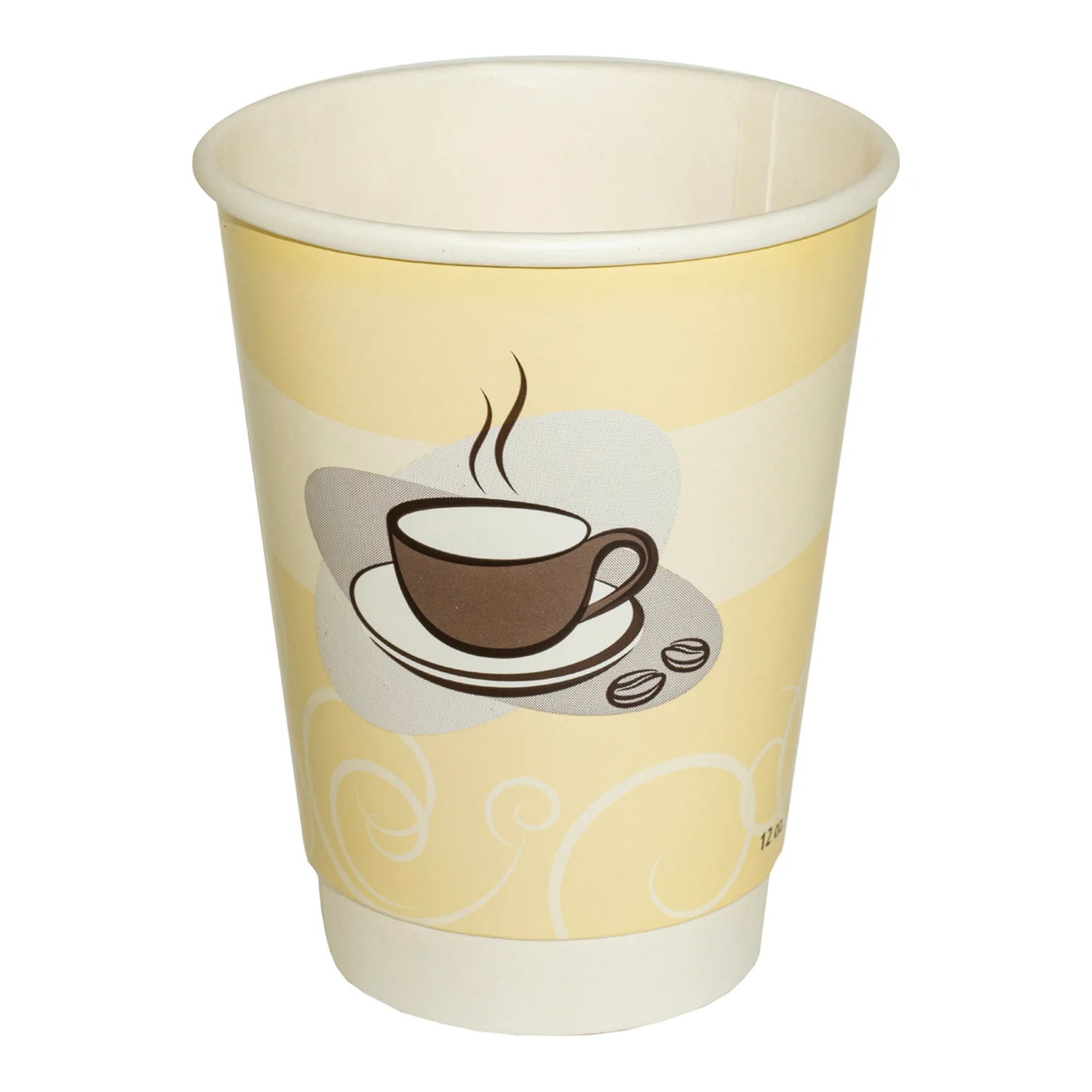 Cup Hot 12 oz. Smooth Double Wall - 1 x 500 each - Packn'eat - Packaging and Accessories - Restaurant Supplies and Equipment - Canadian Distribution - Image 2