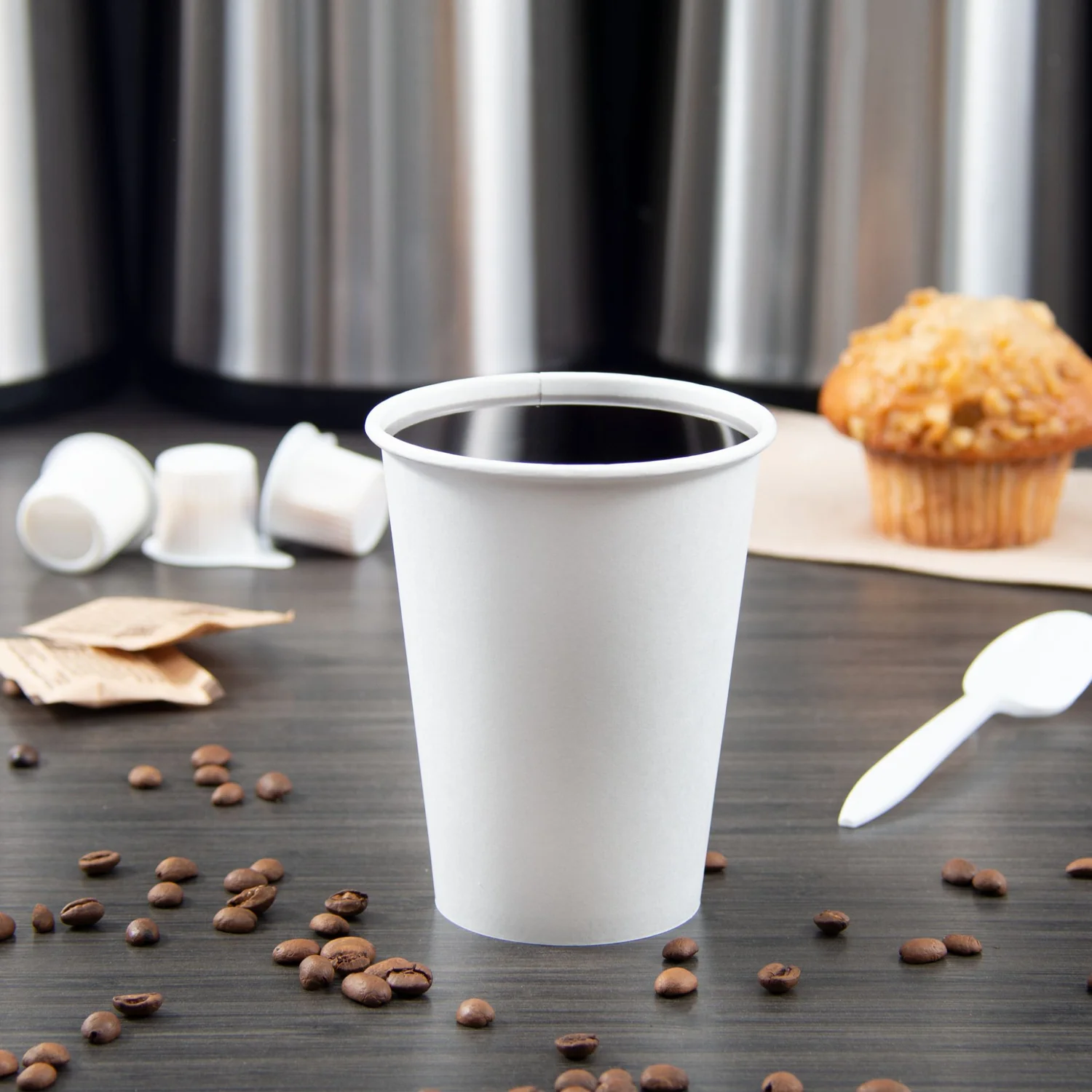 Cup Paper Hot 12 oz. White - 20 x 50 count - Solo Cup - Packaging and Accessories - Restaurant Supplies and Equipment - Canadian Distribution - Image 7