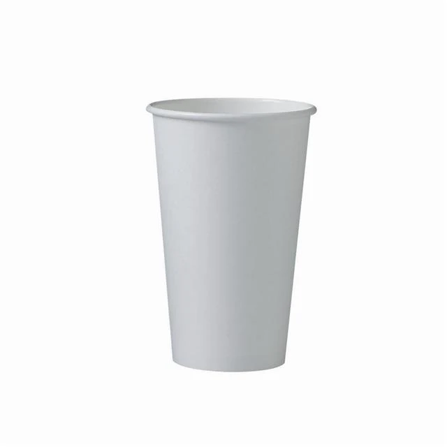 Cup Paper Hot White 16 oz. - 20 x 50 count - Solo Cup - Packaging and Accessories - Restaurant Supplies and Equipment - Canadian Distribution - Image 2