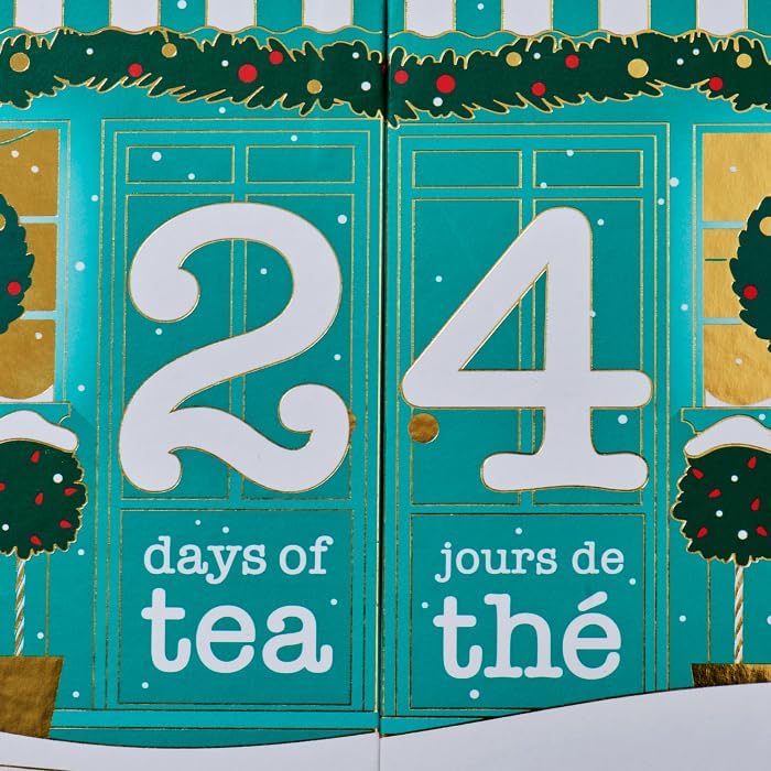 DAVIDsTEA – 24 Days of Tea 2025 Advent Calendar – Assorted Holiday Teas – 24 Days - Canadian Distribution - Ships Free Within Canada on Orders Above CAD $199 - Image 7