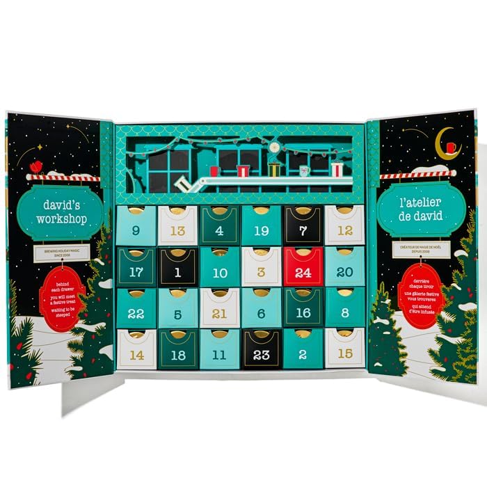 DAVIDsTEA – 24 Days of Tea 2025 Advent Calendar – Assorted Holiday Teas – 24 Days - Canadian Distribution - Ships Free Within Canada on Orders Above CAD $199 - Image 9