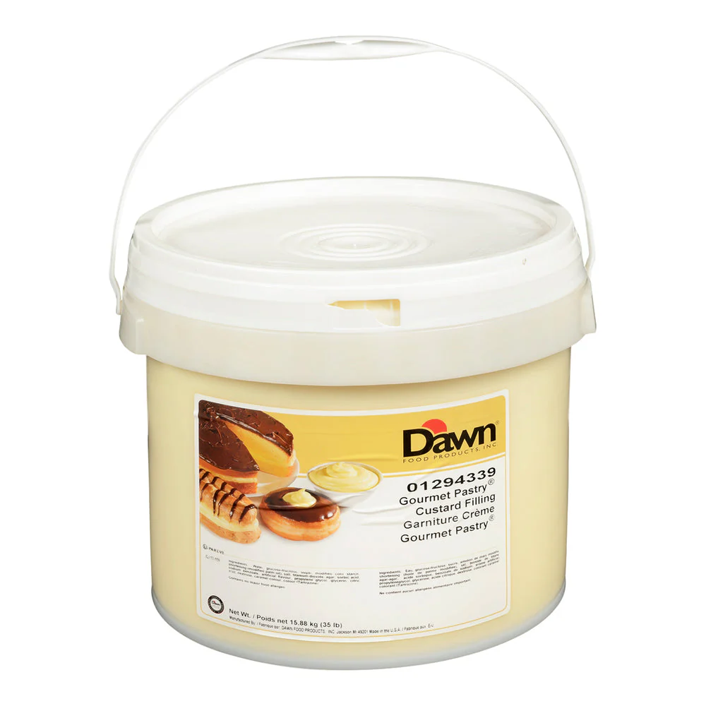 Dawn - Custard Cream Filling - 15 kg - Canadian Distribution - Ships Free Within Canada on Orders Above CAD $199