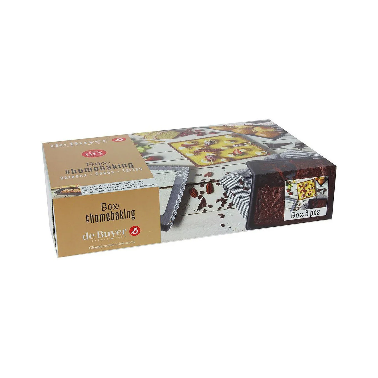 DE BUYER Home Baking Tart 3-piece Box Set - Canadian Distribution - Image 3