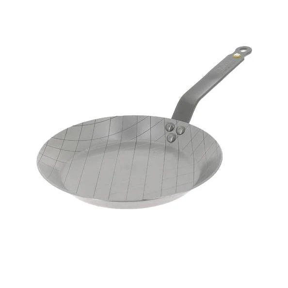 DE BUYER Mineral B Carbon Steel Steak Pan, 11 in (28 cm) - Canadian Distribution - Ships Free Within Canada on Orders Above CAD $199