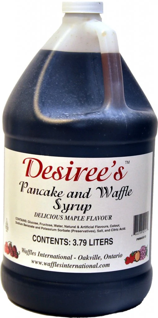 Desiree's Pancake and Waffle Syrup Topping (Can be used for Ice Cream, Frozen Yogurt) - Ships Free Within Canada on Orders Above CAD $199