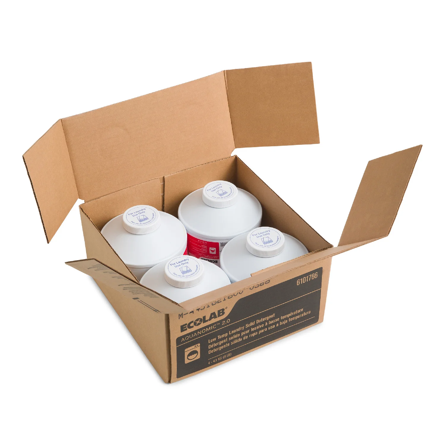 Detergent Laundry Solid AQN2 - 4 x 9 lb - Ecolab - Packaging and Accessories - Restaurant Supplies and Equipment - Canadian Distribution - Image 4