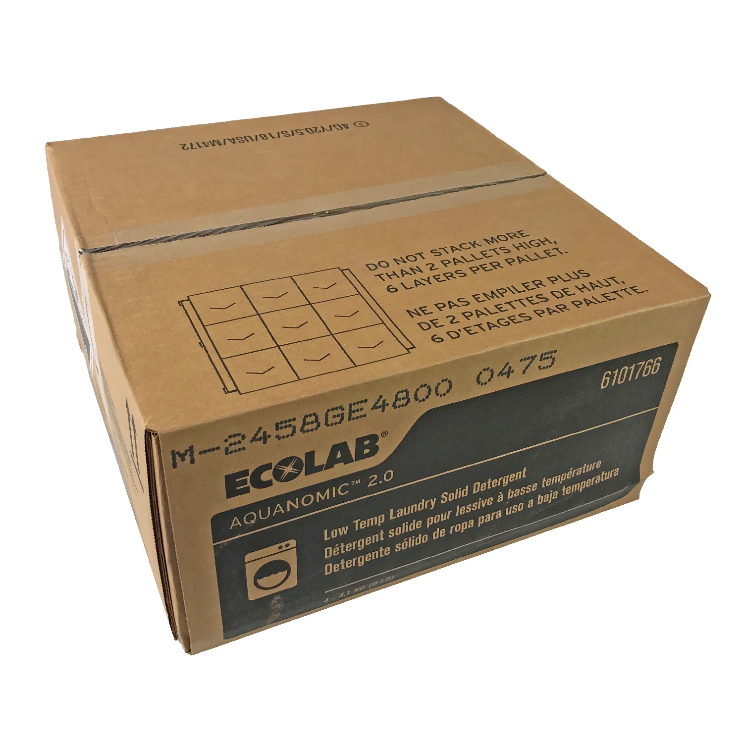 Detergent Laundry Solid AQN2 - 4 x 9 lb - Ecolab - Packaging and Accessories - Restaurant Supplies and Equipment - Canadian Distribution - Image 5