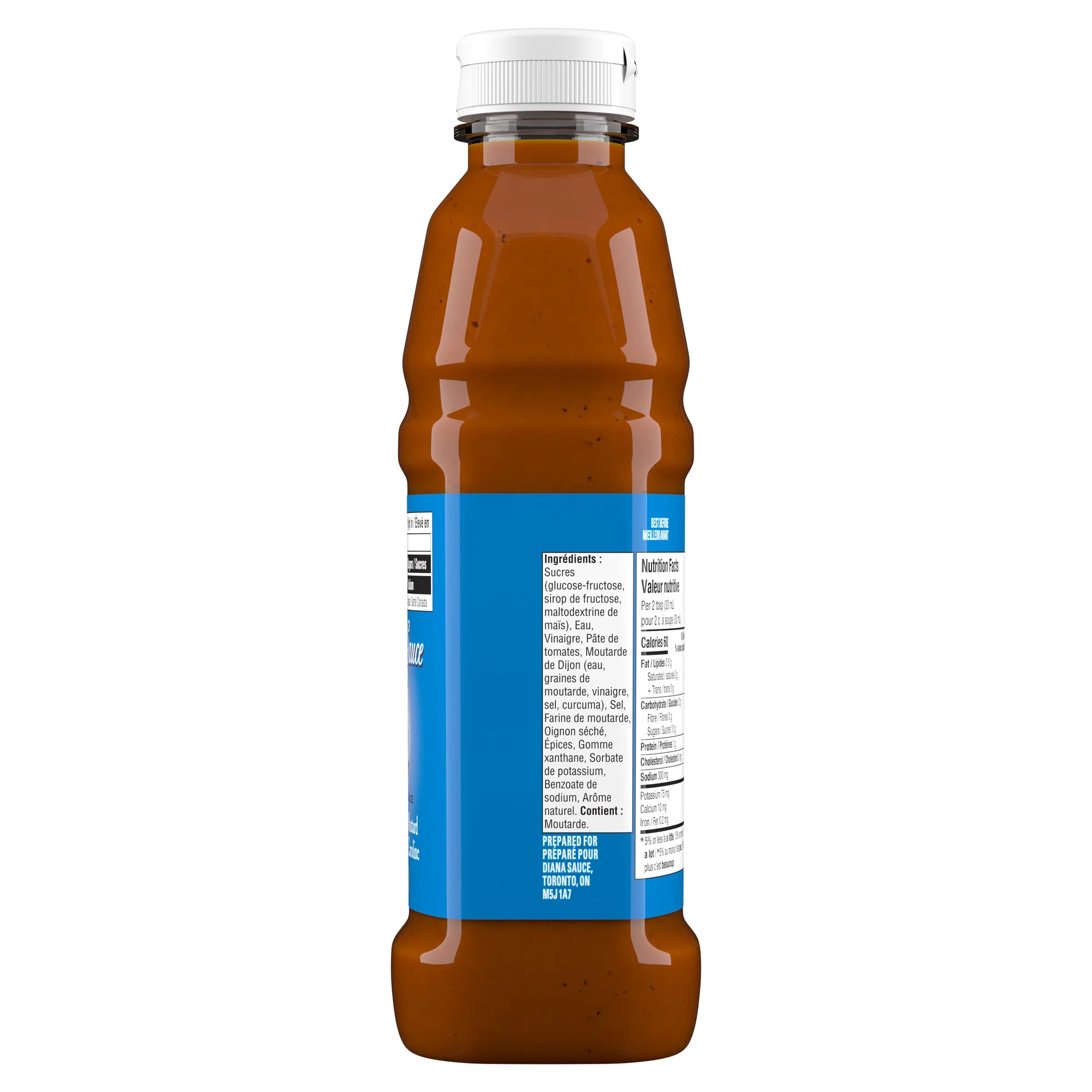 Diana Carolina Style Mustard BBQ Sauce – 500 mL Bottle for Grilling & Marinating - Canadian Distribution - Ships Free Within Canada on Orders Above CAD $199 - Image 3