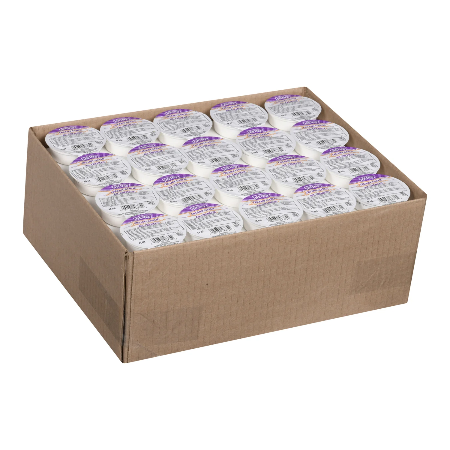 Dip Garlic Creamy Sauce - 100 x 1.5 oz - Heinz - Restaurant and Foodservice Ingredients - Canadian Distribution - Ships Free Within Canada on Orders Above CAD $199 - Image 3