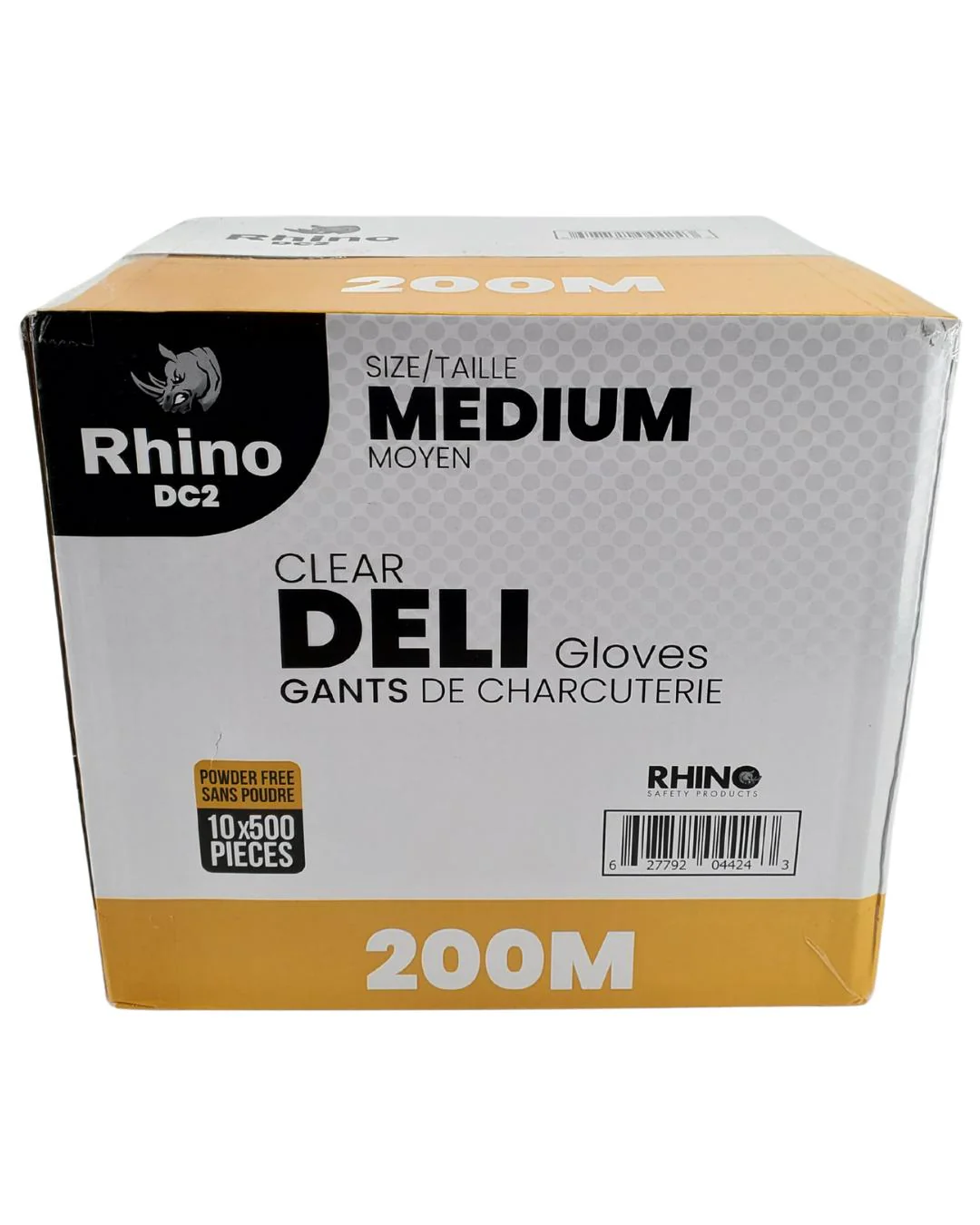 Rhino - DC2 - Clear Deli Gloves - Medium - 200M
