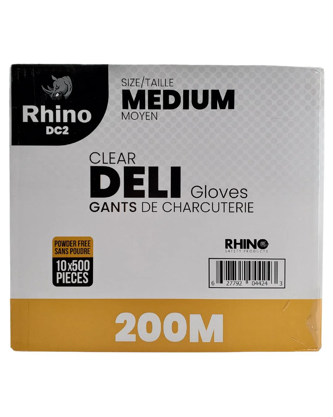 Rhino - DC2 - Clear Deli Gloves - Medium - 200M - Image 2