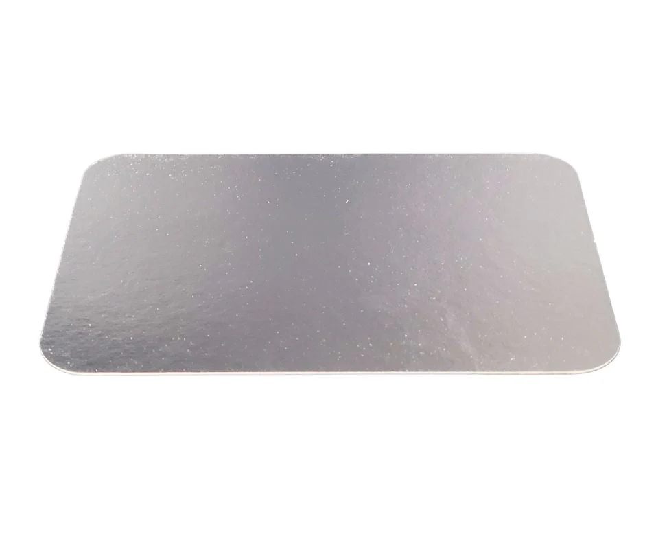 Rhino - Flat Paper Lids for 2 1/4 lb Oblong- H685
