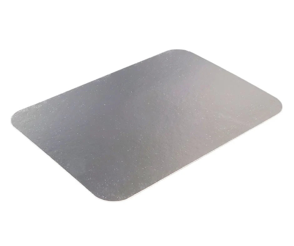 Rhino - Flat Paper Lids for 2 1/4 lb Oblong- H685 - Image 2