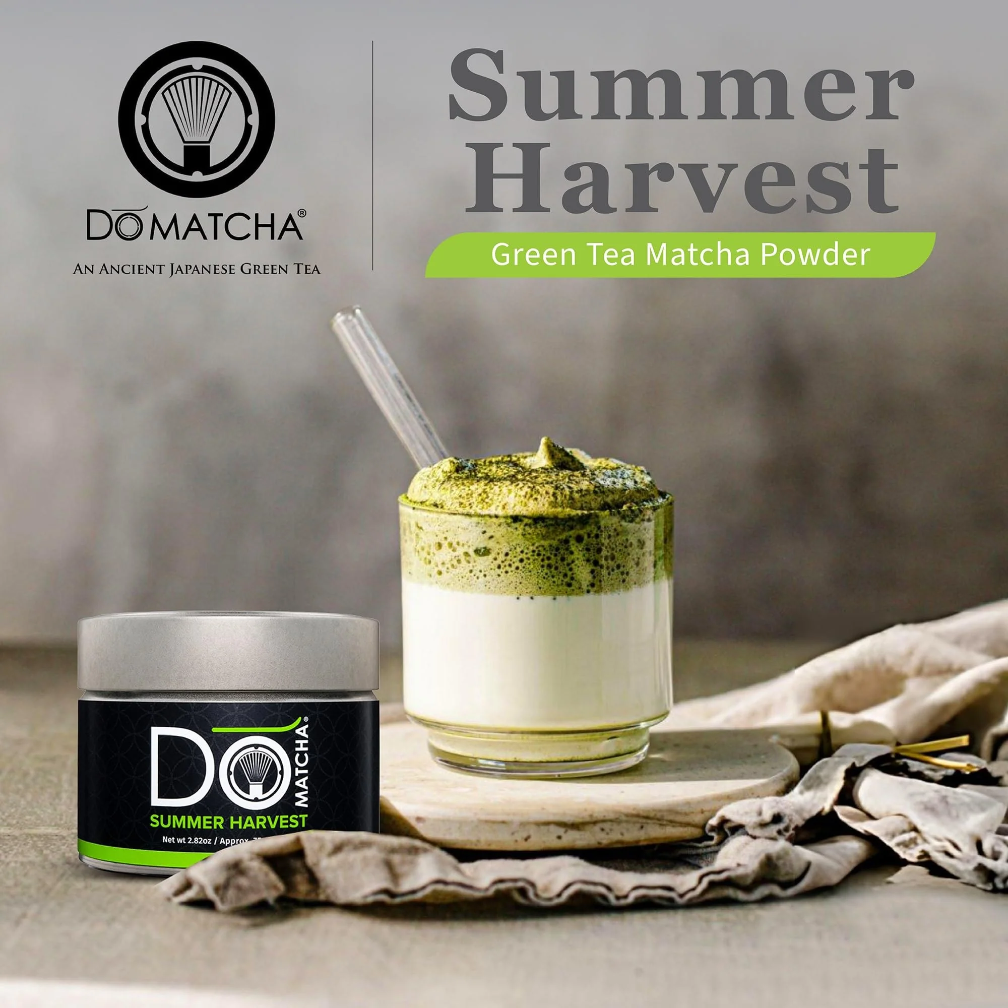 DoMatcha – Summer Harvest Matcha – 80 g Tin – 75 Servings - Canadian Distribution - Ships Free Within Canada on Orders Above CAD $199 - Image 9